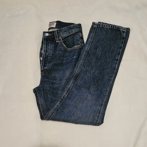 AGOLDE Riley High-Rise Slim Straight - Picture 4 of 10